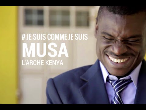 Musa Kirokote de L’Arche au Kenya.